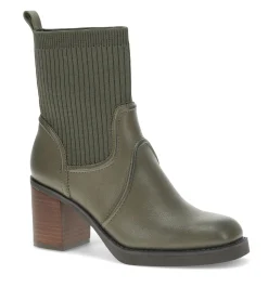 Baretraps Booties-Galatia Heeled Midi Boot MossMist