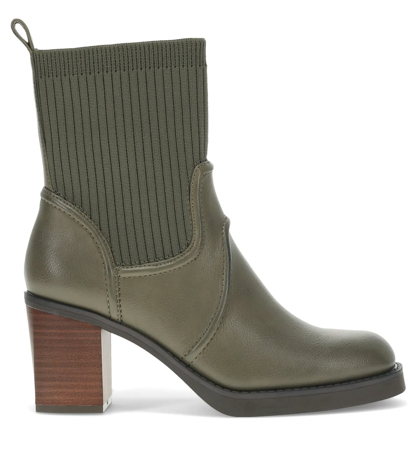 Baretraps Booties-Galatia Heeled Midi Boot MossMist