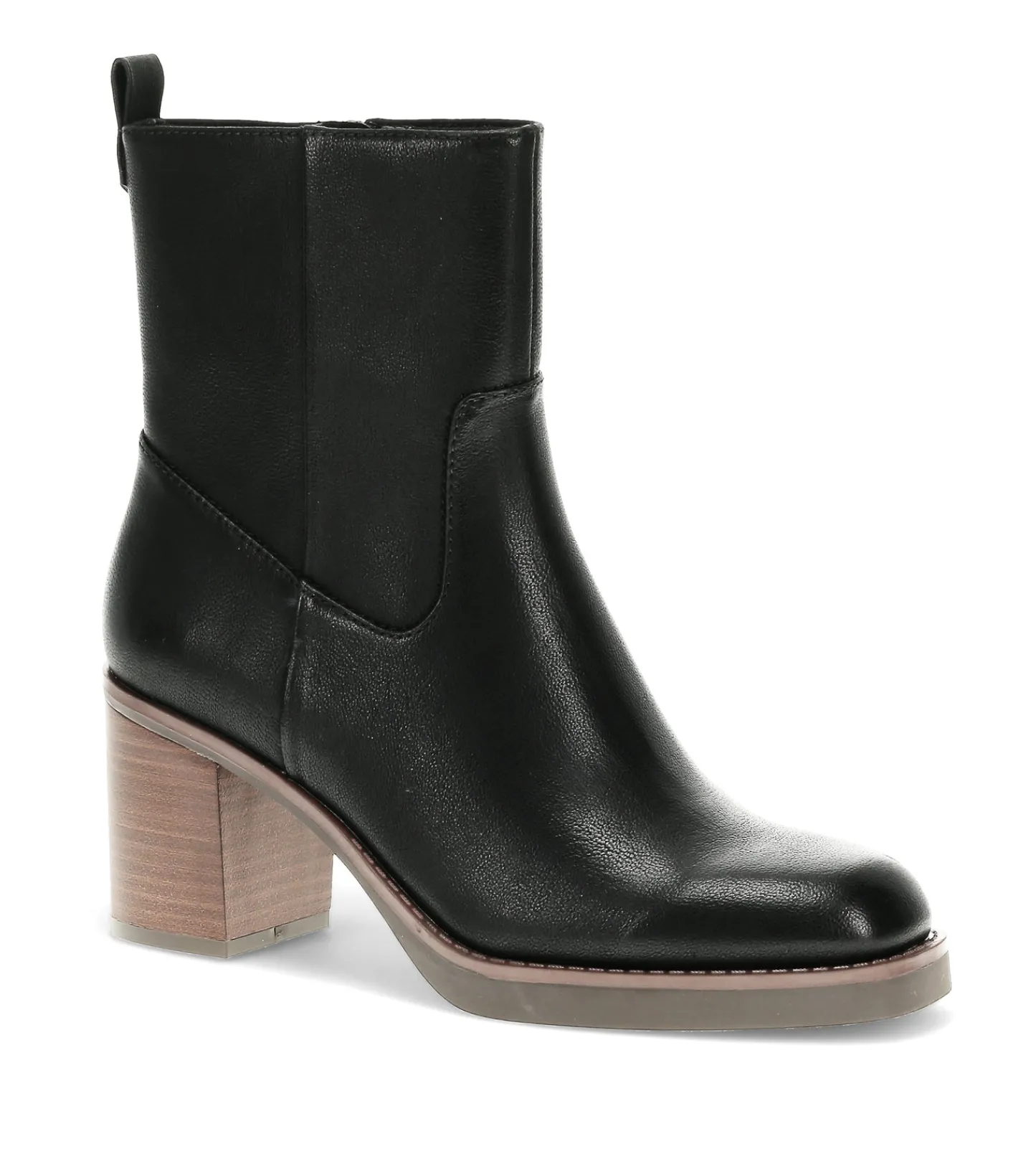Baretraps Booties-Giana Heeled Midi Boot Black