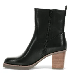 Baretraps Booties-Giana Heeled Midi Boot Black