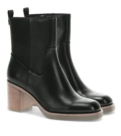 Baretraps Booties-Giana Heeled Midi Boot Black
