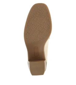 Baretraps Flats & Loafers|Dress Shoes-Gretel Block Heel Loafer Ivory