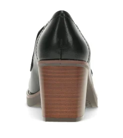 Baretraps Flats & Loafers|Dress Shoes-Gretel Block Heel Loafer Black