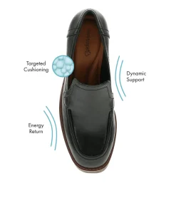 Baretraps Flats & Loafers|Dress Shoes-Gretel Block Heel Loafer Black