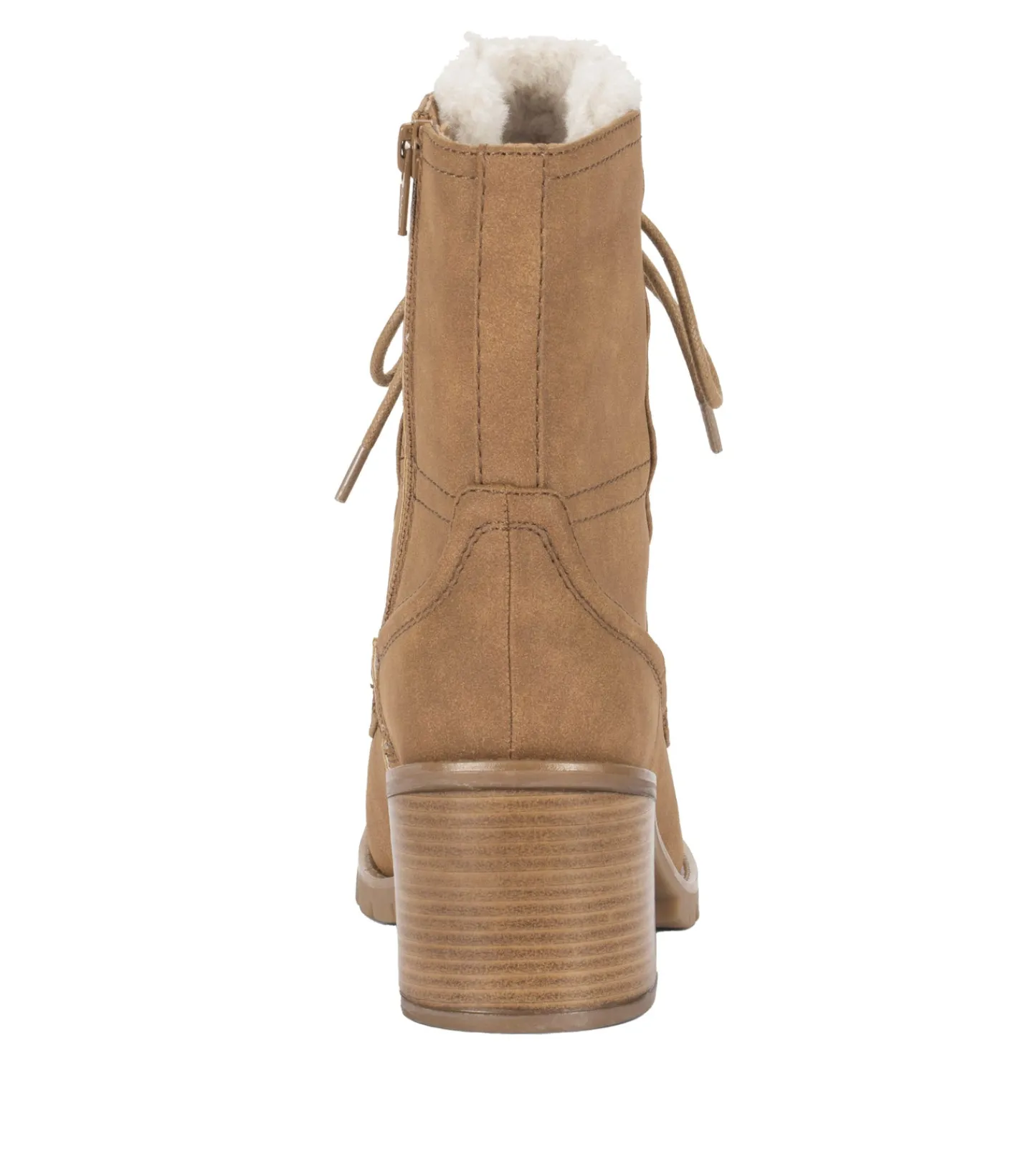 Baretraps Booties-Hadlee Lace Up Bootie Cognac