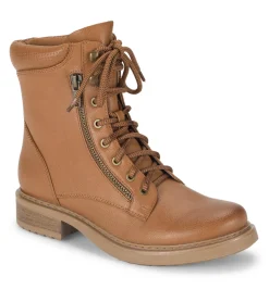 Baretraps Booties-Holden Lace Up Bootie DarkCognac