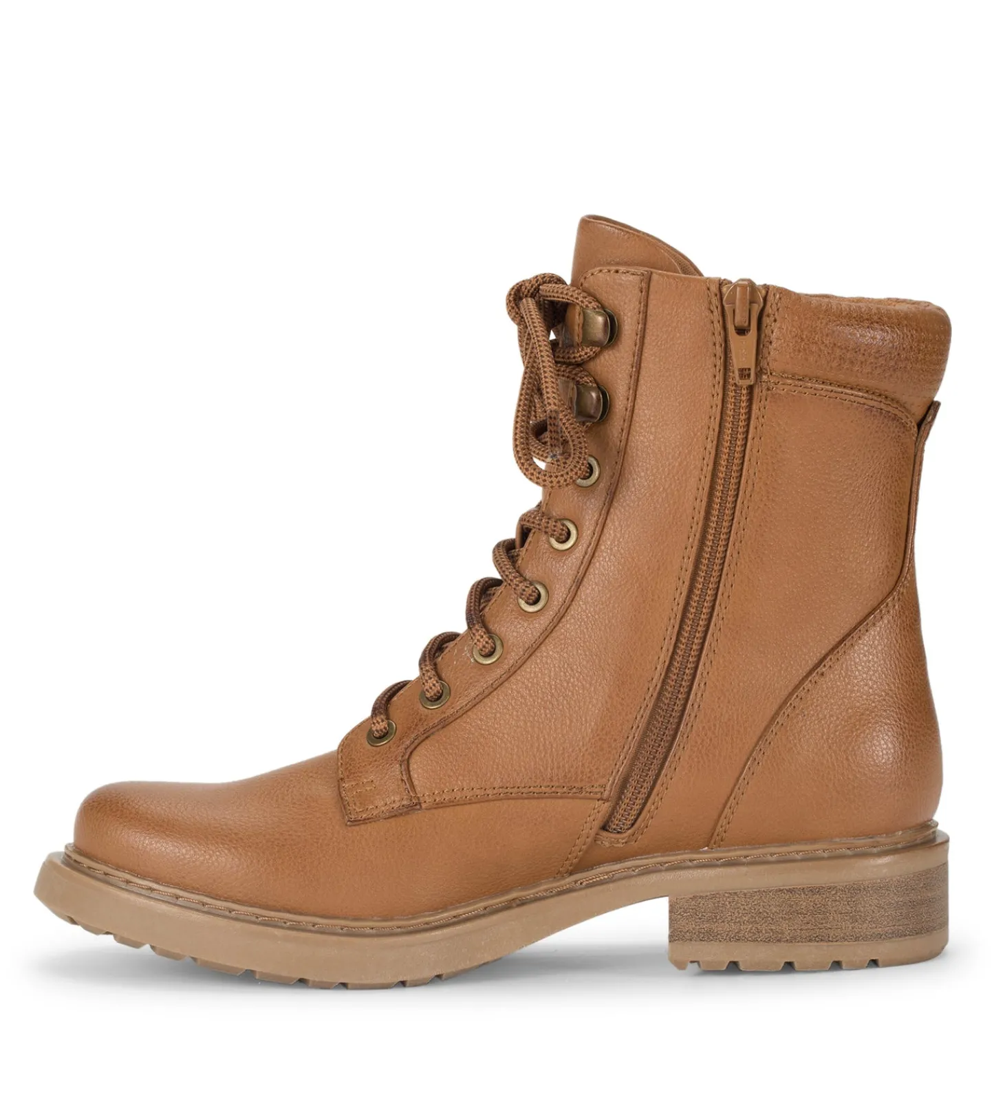 Baretraps Booties-Holden Lace Up Bootie DarkCognac