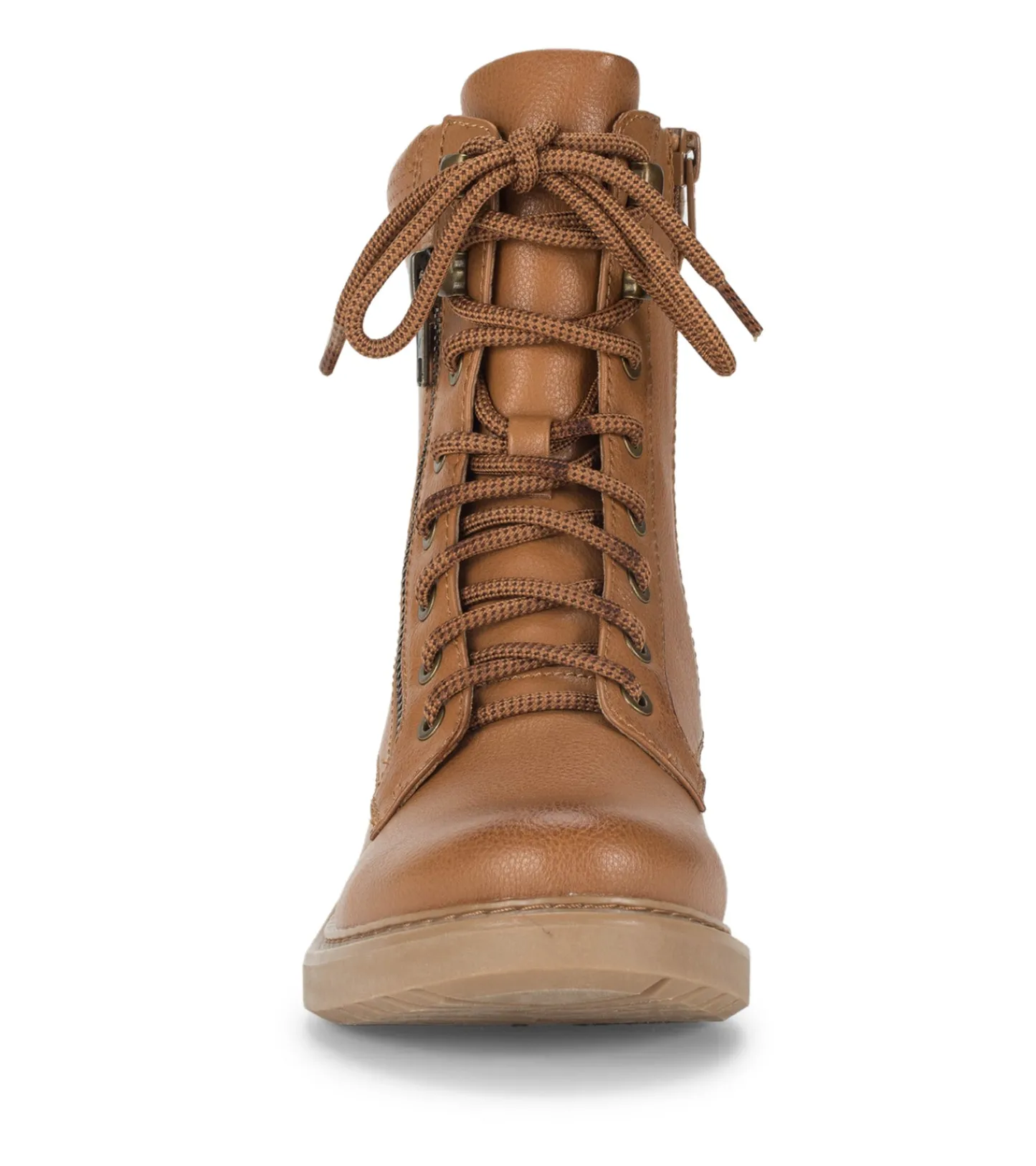 Baretraps Booties-Holden Lace Up Bootie DarkCognac