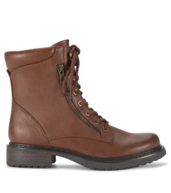 Baretraps Booties-Holden Lace Up Bootie BrushBrown