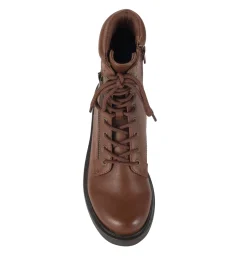 Baretraps Booties-Holden Lace Up Bootie BrushBrown