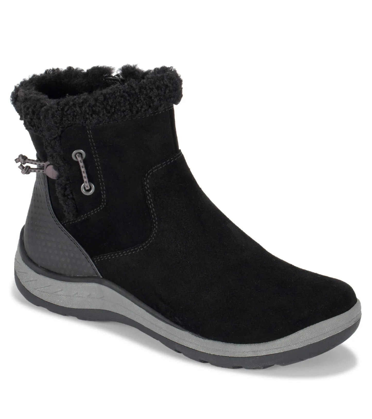 Baretraps Booties|Cold Weather Boots-Kalina Cold Weather Bootie BlackSuede