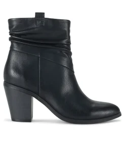 Baretraps Booties-Katherine Block Heel Bootie Black