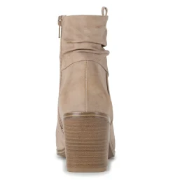 Baretraps Booties-Katherine Block Heel Bootie LightMushroom