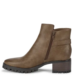 Baretraps Booties-Kemper Lug Sole Bootie DarkTaupe