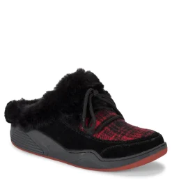 Baretraps Clogs & Mules-Landon Clog Slipper Black/Red
