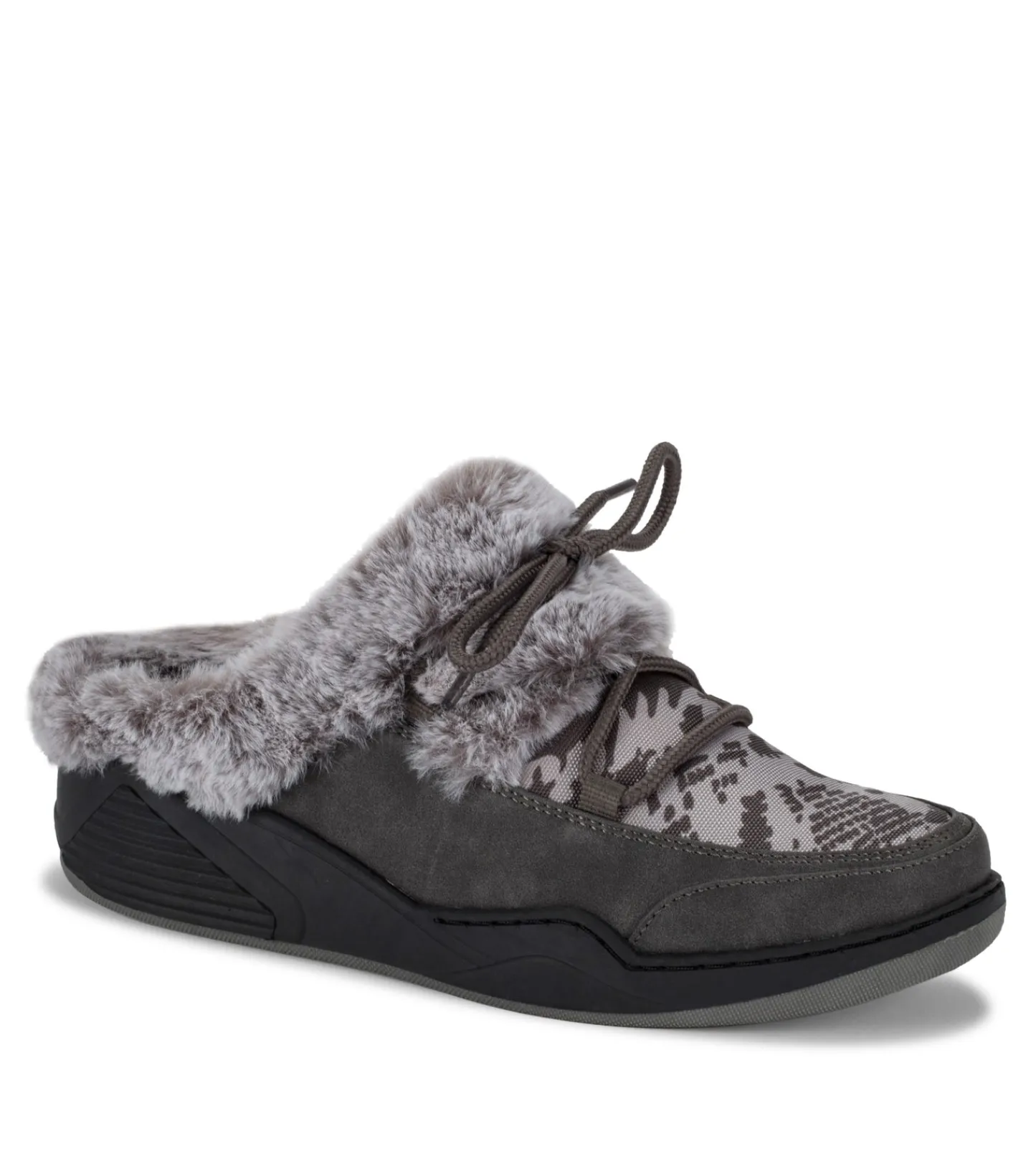 Baretraps Clogs & Mules-Landon Clog Slipper DarkGreyZebra
