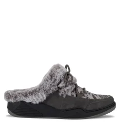 Baretraps Clogs & Mules-Landon Clog Slipper DarkGreyZebra