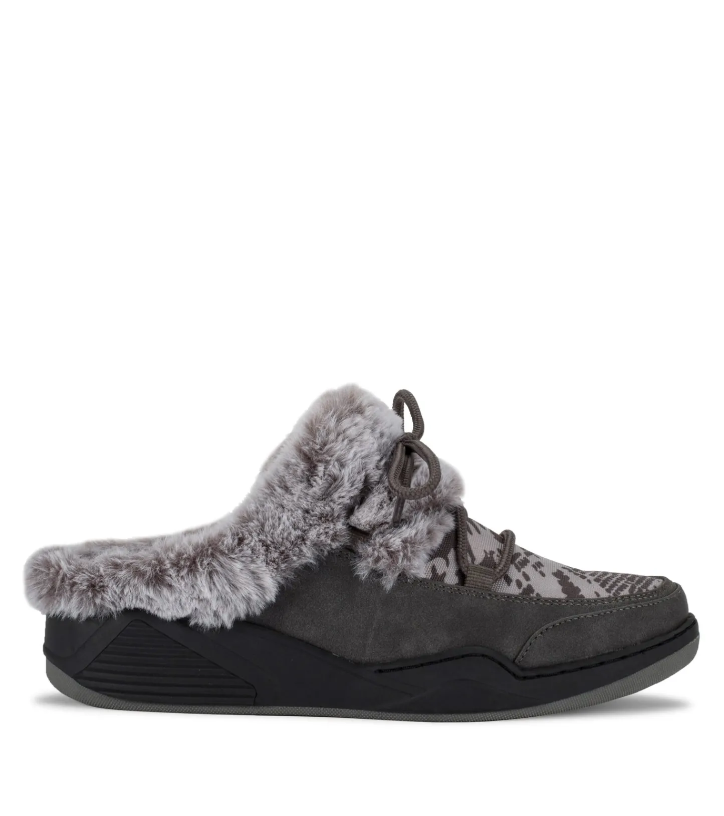 Baretraps Clogs & Mules-Landon Clog Slipper DarkGreyZebra