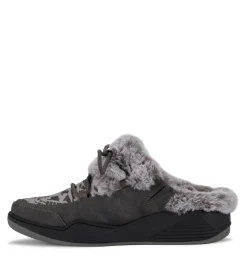 Baretraps Clogs & Mules-Landon Clog Slipper DarkGreyZebra