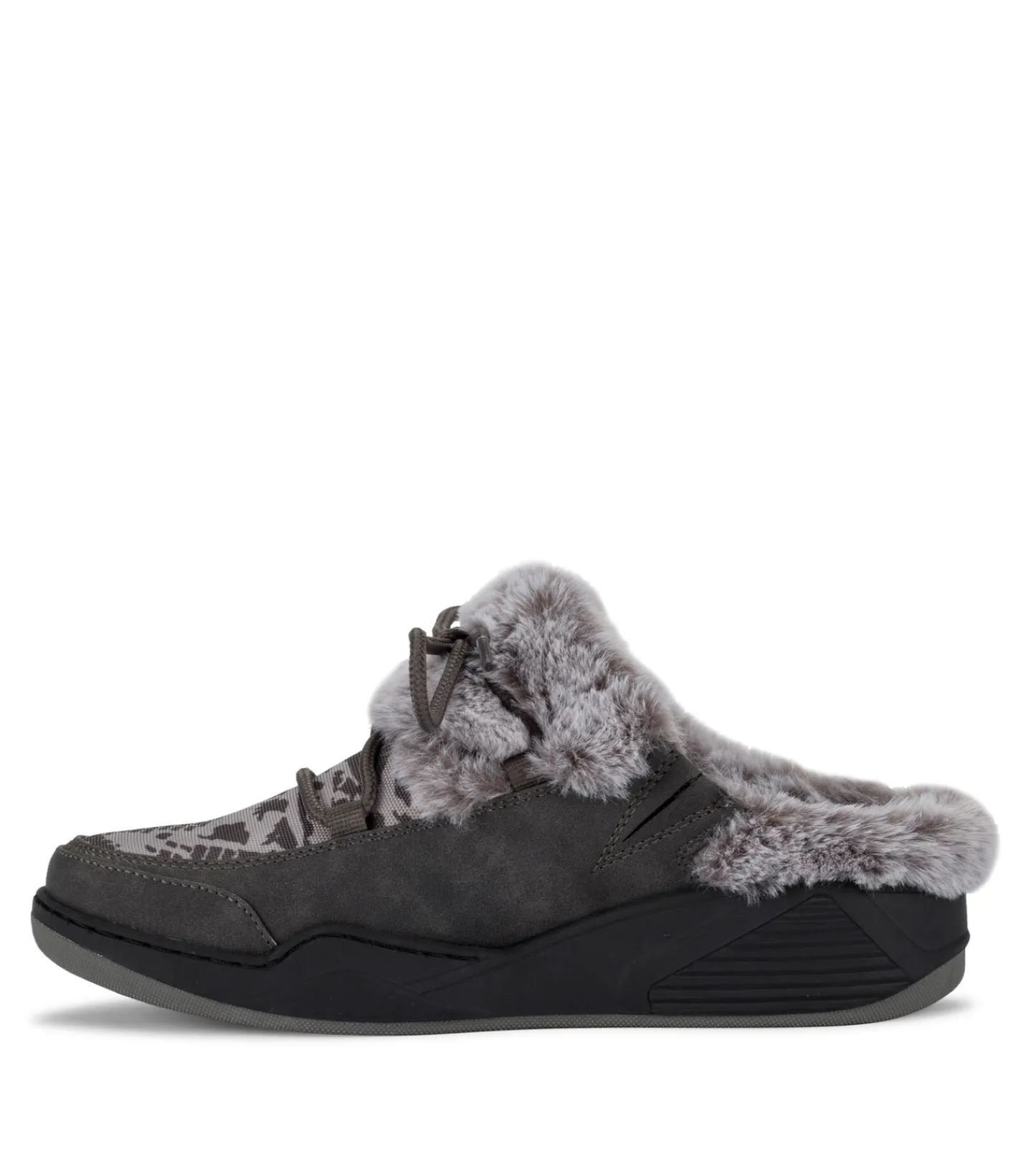 Baretraps Clogs & Mules-Landon Clog Slipper DarkGreyZebra