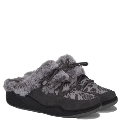 Baretraps Clogs & Mules-Landon Clog Slipper DarkGreyZebra