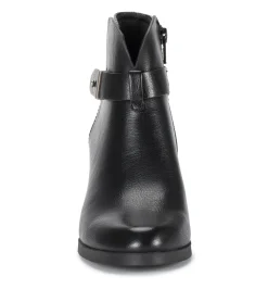 Baretraps Booties-Lane Block Heel Bootie BlackCroco