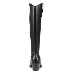 Baretraps Knee High Boots-Laryssa Riding Boot Black