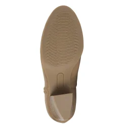 Baretraps Booties-Lauryn Block Heel Ankle Bootie SaltedCaramel