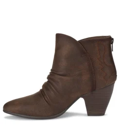 Baretraps Booties-Leanna Bootie DarkBrown