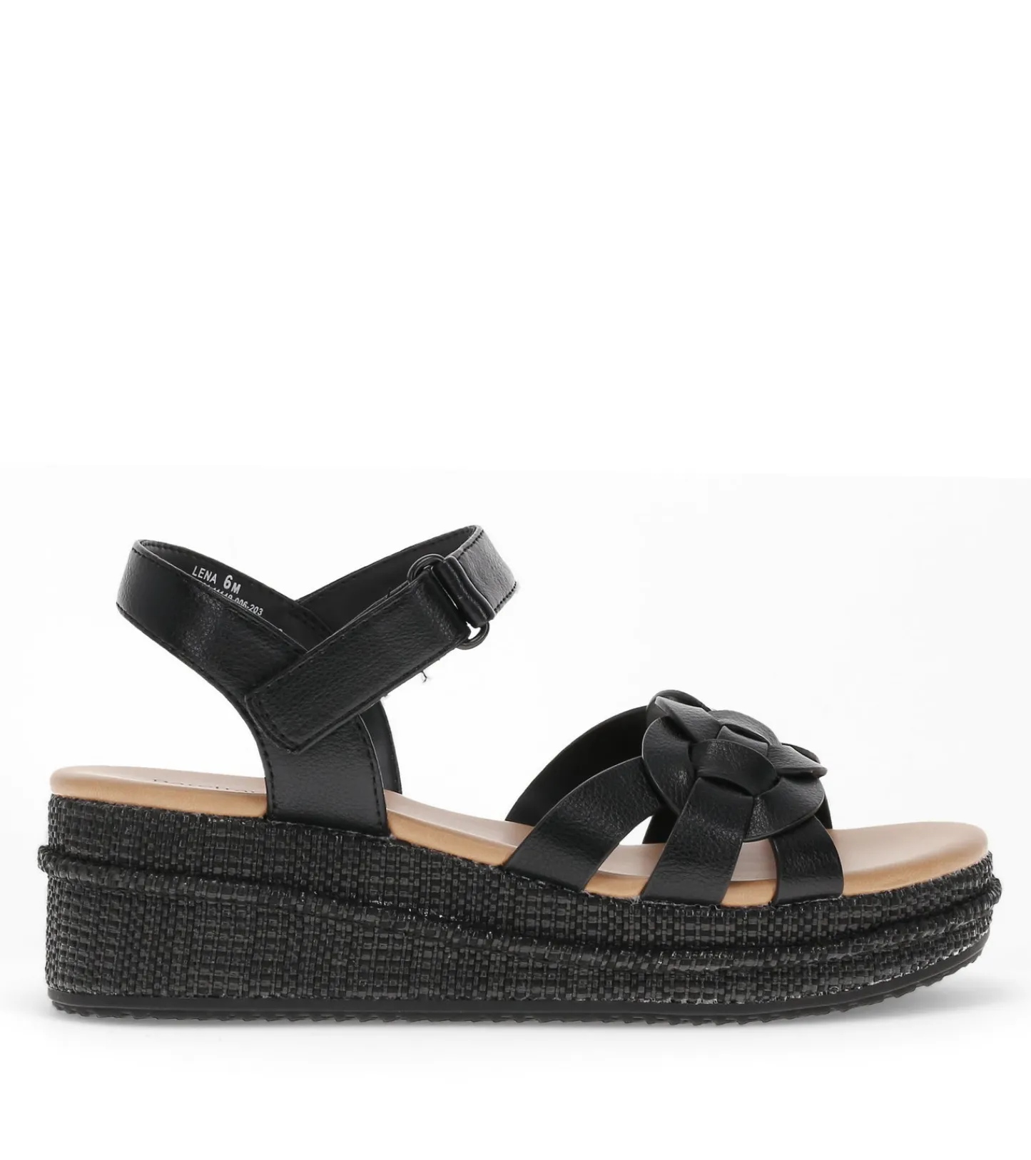 Baretraps Wedge Sandals-Lena Wedge Sandal Black