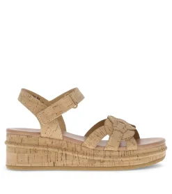 Baretraps Wedge Sandals-Lena Wedge Sandal NaturalCork