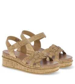 Baretraps Wedge Sandals-Lena Wedge Sandal NaturalCork