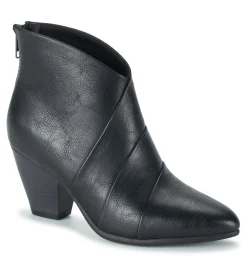 Baretraps Booties-Liberty Block Heel Bootie Black