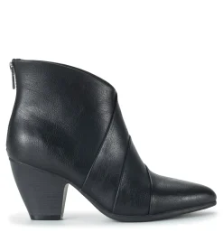 Baretraps Booties-Liberty Block Heel Bootie Black