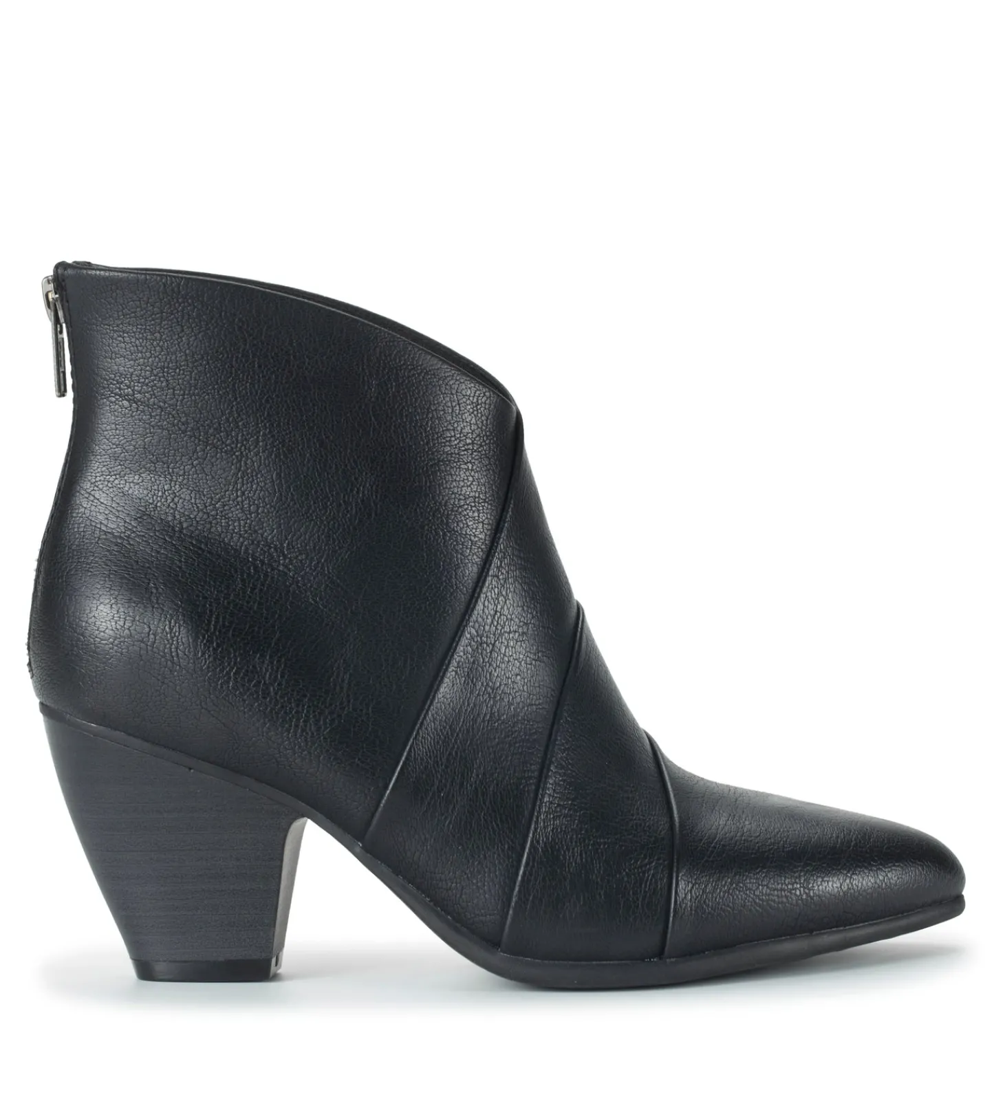 Baretraps Booties-Liberty Block Heel Bootie Black