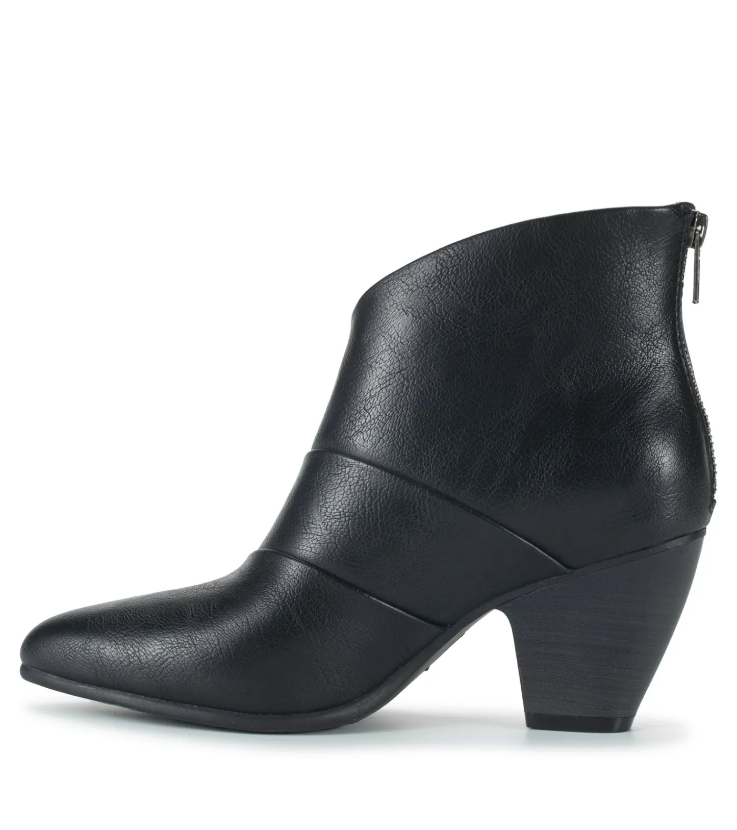 Baretraps Booties-Liberty Block Heel Bootie Black