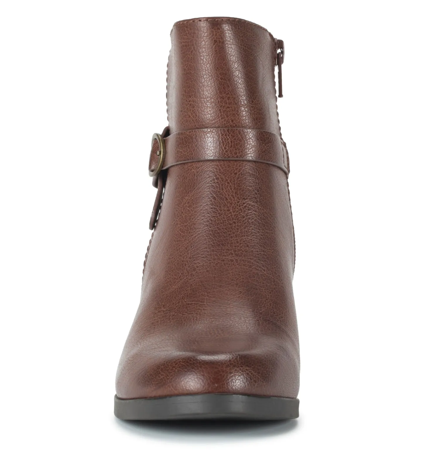 Baretraps Booties-Linda Block Heel Bootie Oak