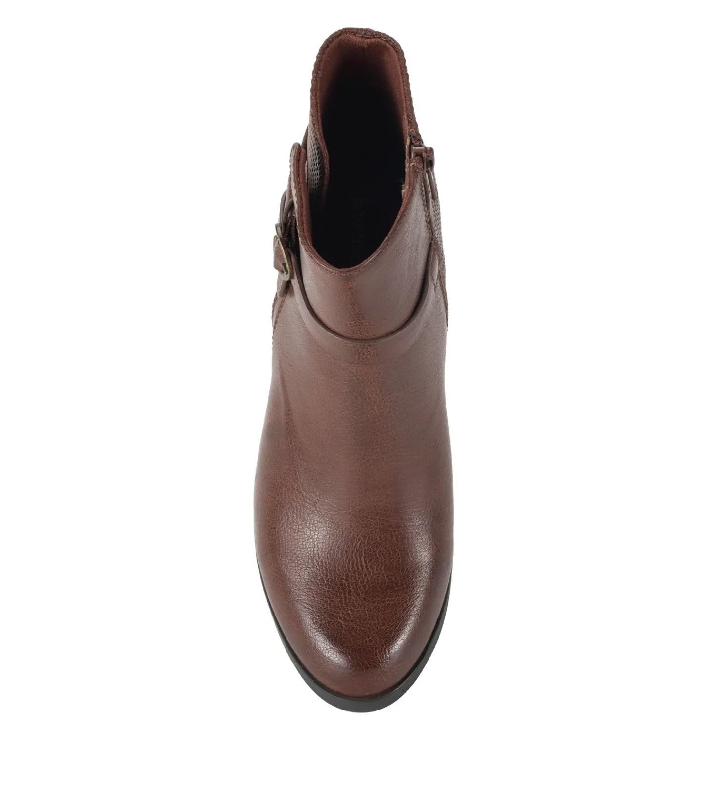 Baretraps Booties-Linda Block Heel Bootie Oak