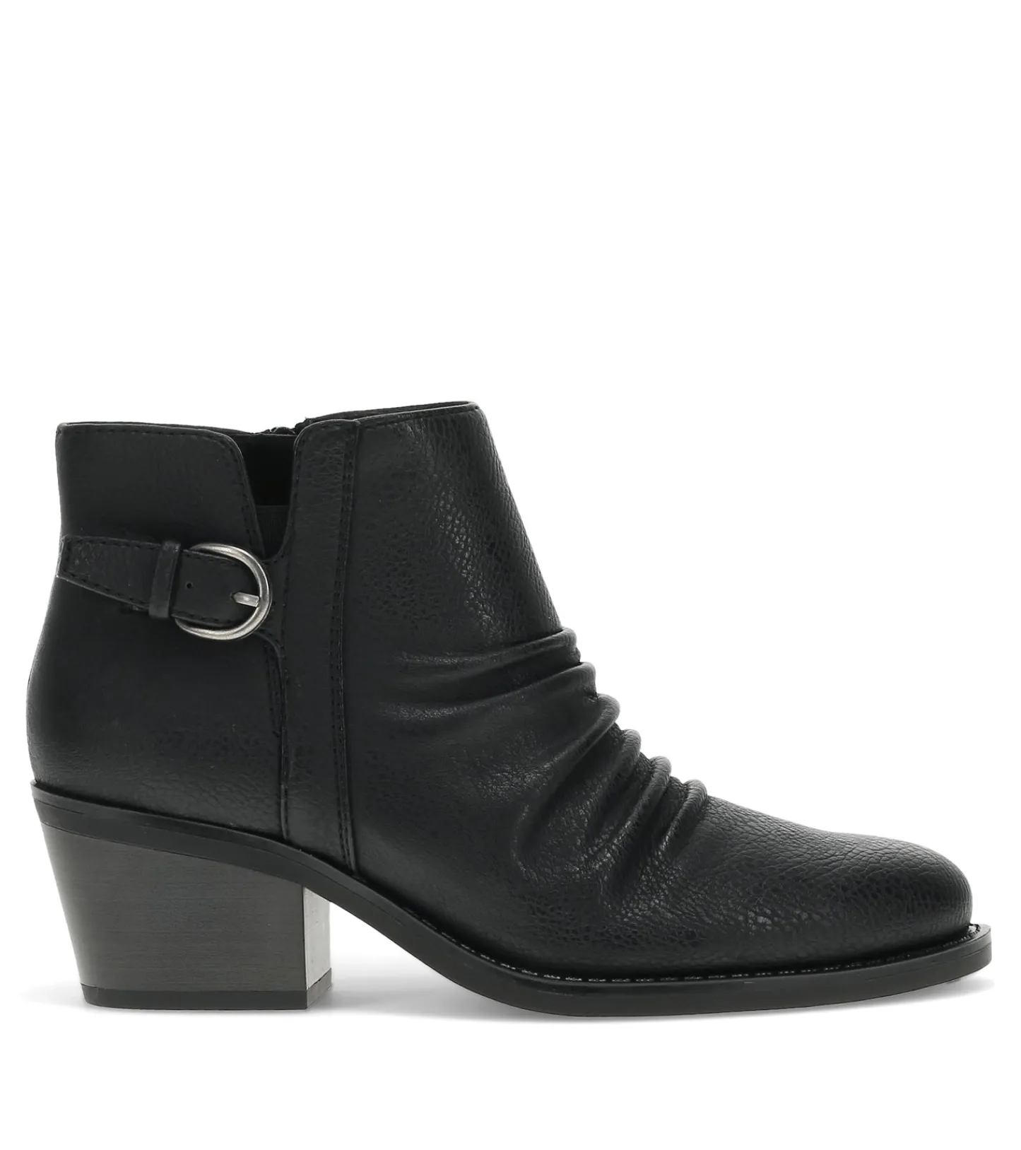 Baretraps Booties-Linnea Block Heel Bootie Black