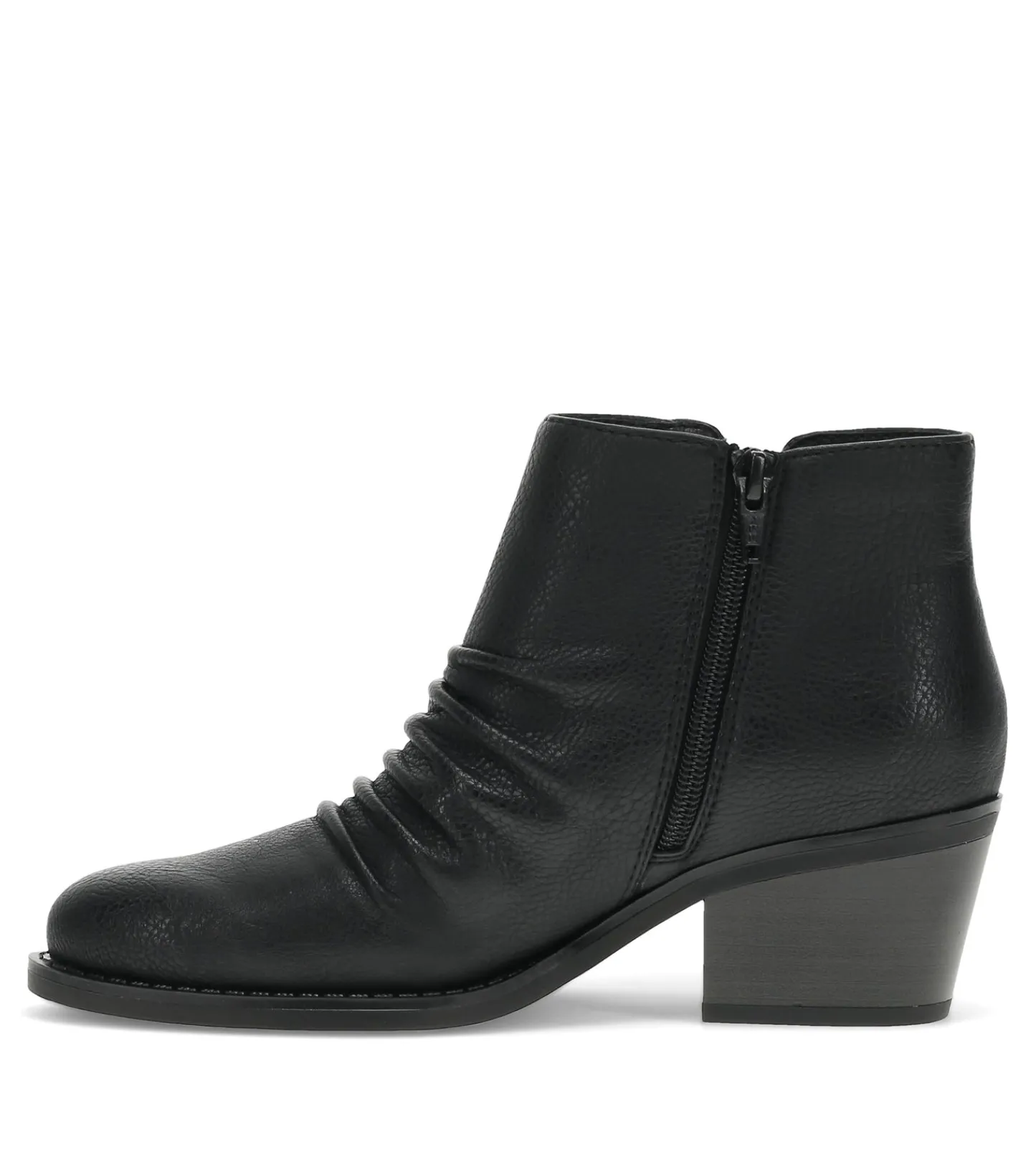 Baretraps Booties-Linnea Block Heel Bootie Black