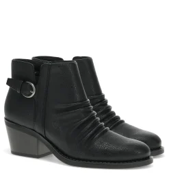 Baretraps Booties-Linnea Block Heel Bootie Black