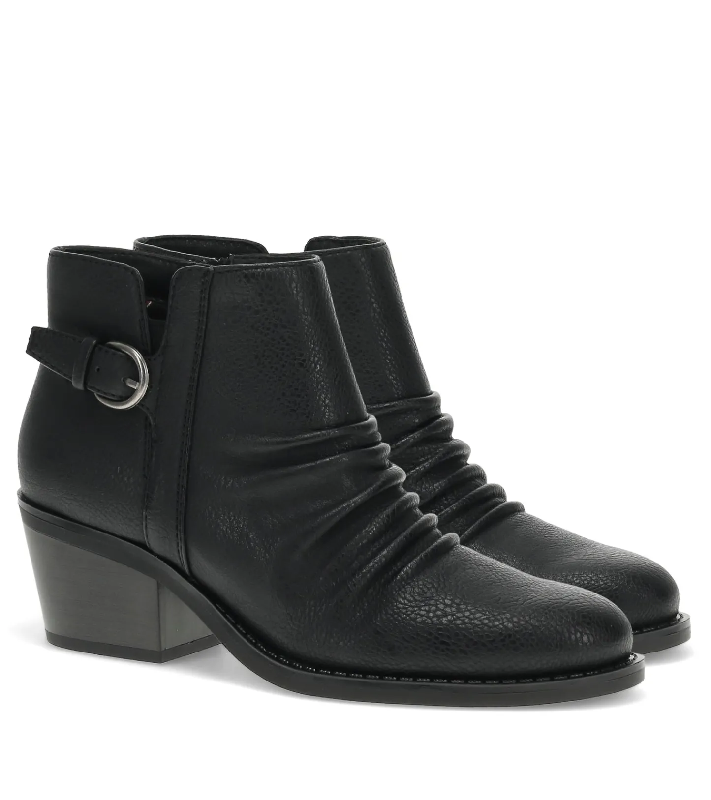 Baretraps Booties-Linnea Block Heel Bootie Black
