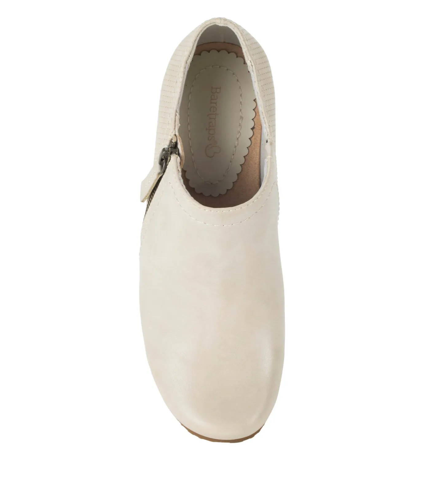 Baretraps Booties-Louise Wedge Ankle Bootie Milkyway