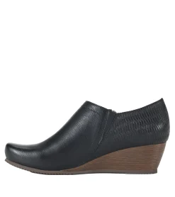 Baretraps Booties-Louise Wedge Ankle Bootie Black