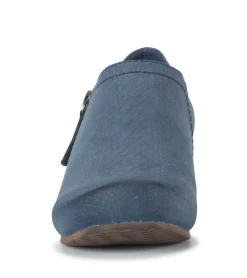 Baretraps Booties-Louise Wedge Ankle Bootie Midnight