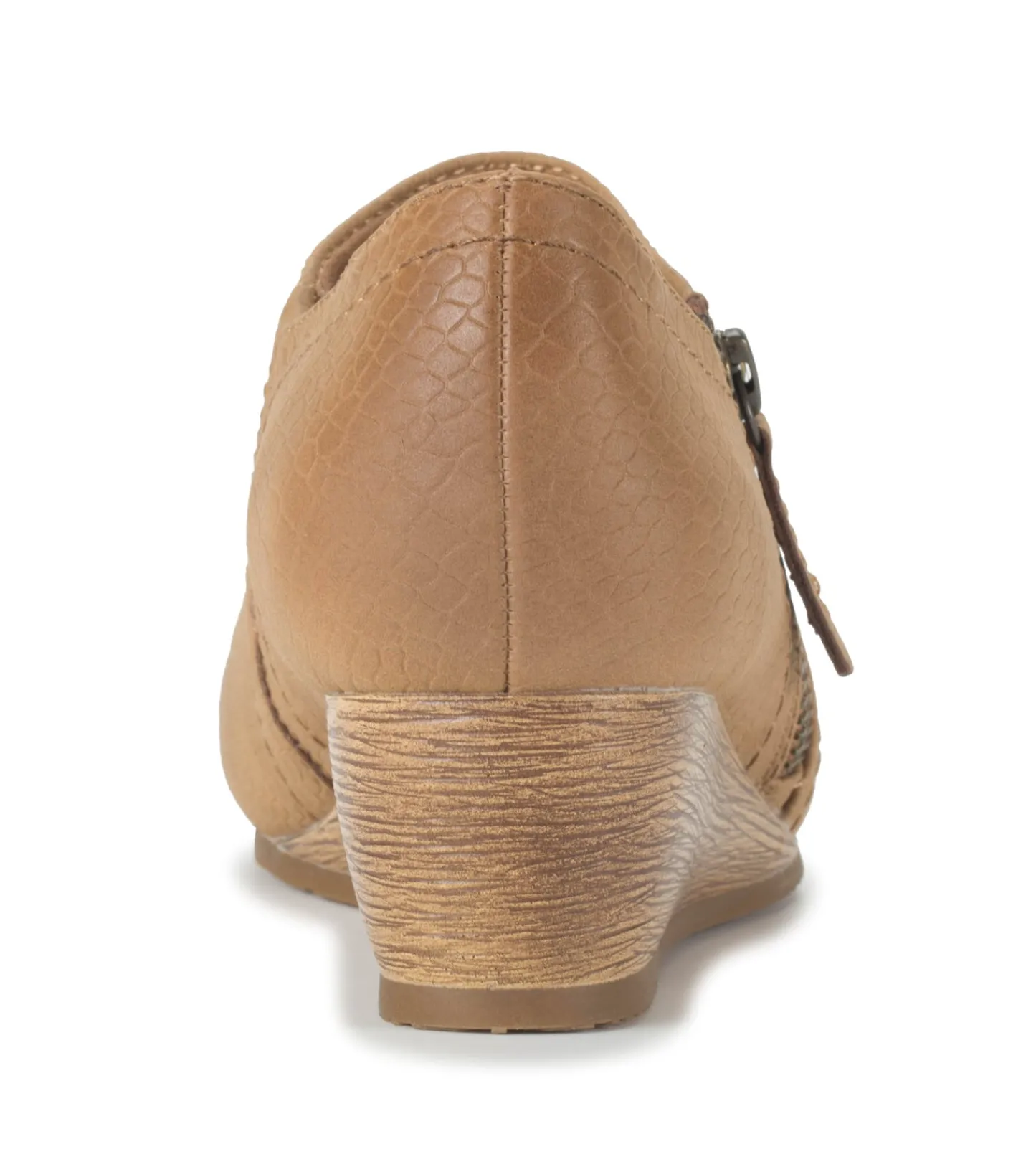 Baretraps Booties-Louise Wedge Ankle Bootie Sandstone