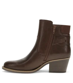 Baretraps Booties-Luella Block Heel Bootie DarkBrown