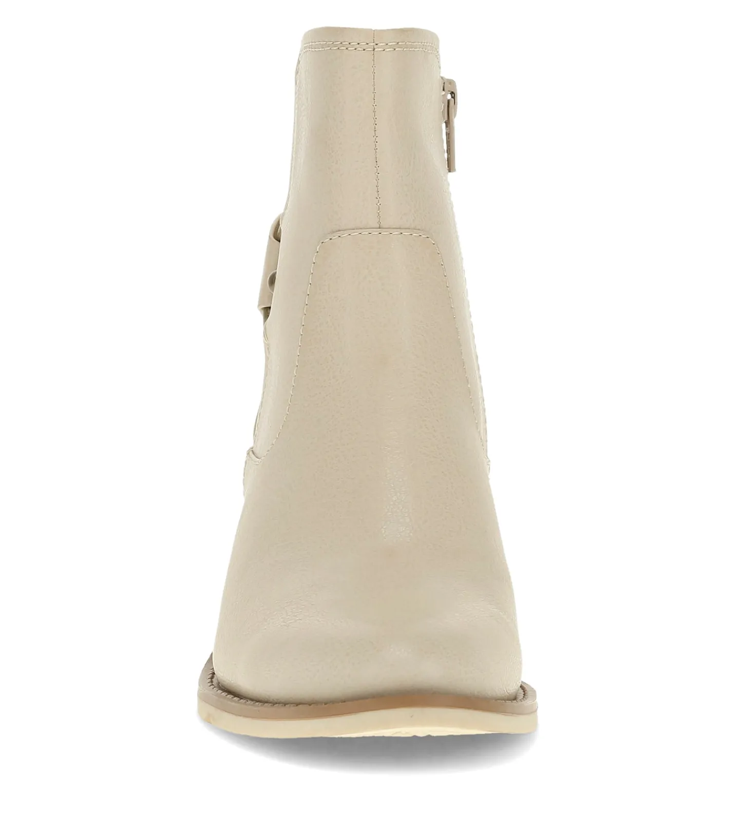 Baretraps Booties-Luella Block Heel Bootie Milkyway