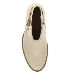 Baretraps Booties-Luella Block Heel Bootie Milkyway