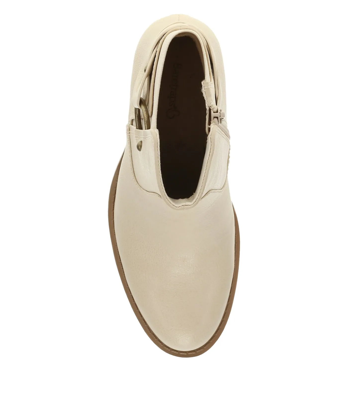 Baretraps Booties-Luella Block Heel Bootie Milkyway